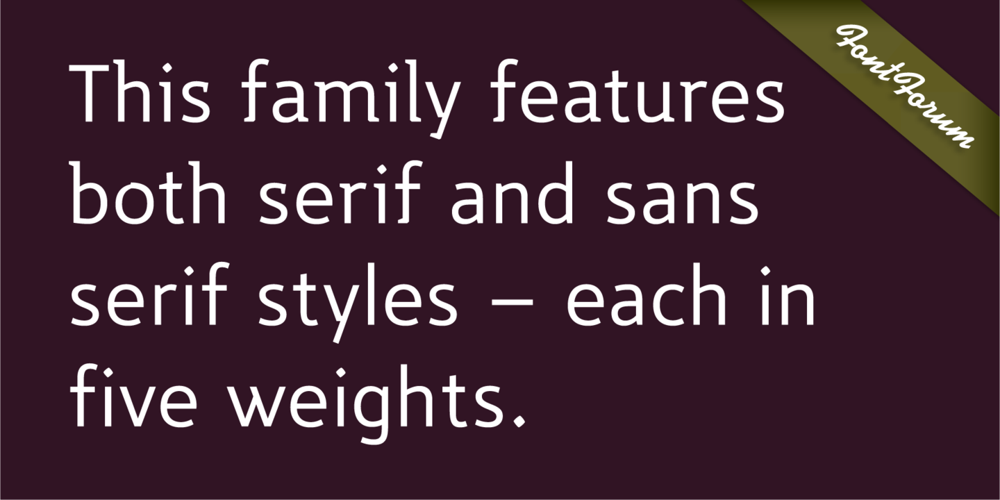 Night serif SemiBold Font preview